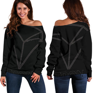 Tron Women's Off Shoulder Sweater