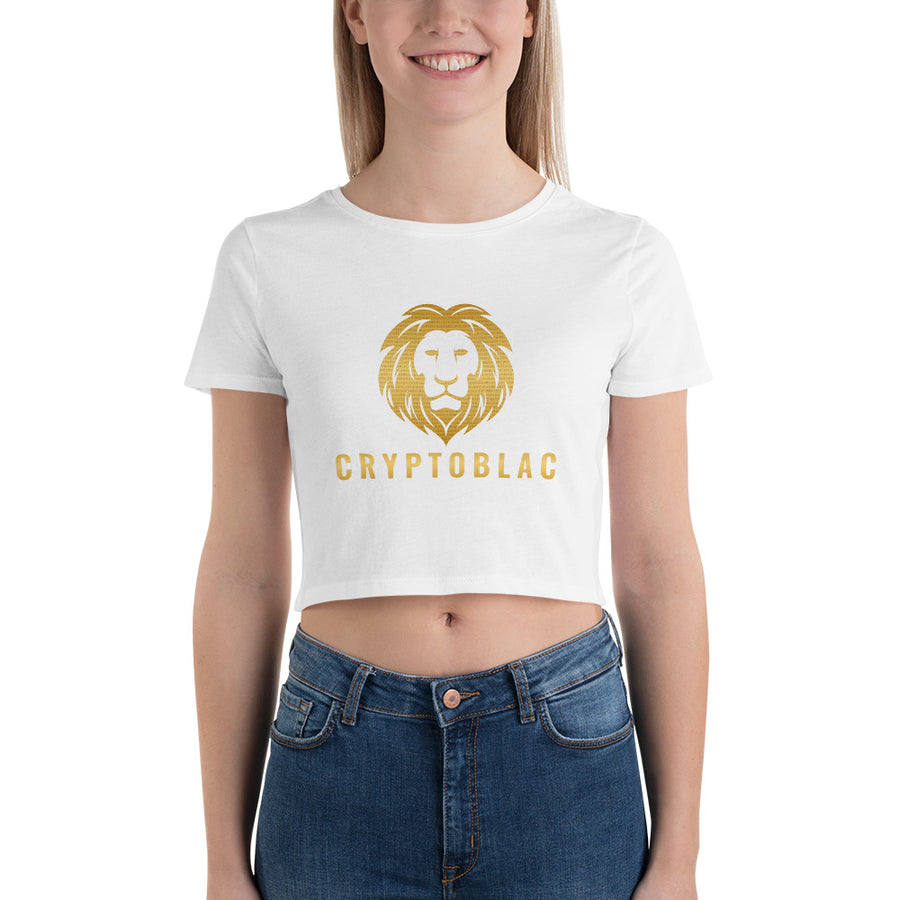Cryptoblac Women’s Crop Tee